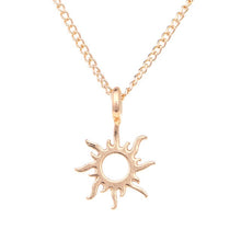 Load image into Gallery viewer, Fashion Gold-color Good Vibes Only Sun Necklaces &amp; Pendants For Women Jewelry