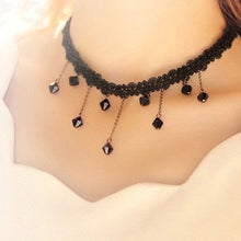 Load image into Gallery viewer, New Fashion Punk Gothic Girl Black Velvet Lace Harajuku Chokers Necklace Torques For Women Tattoo Clavicle Collares Jewelry Gift