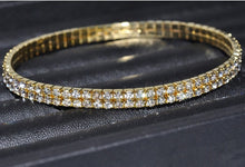 Load image into Gallery viewer, 2017 Real Womens Look Stunning Diamante Rhinestone Anklet Ankle Chain For Proms Parties Or Weddings For The Bride Bridesmaid