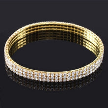 Load image into Gallery viewer, 2017 Real Womens Look Stunning Diamante Rhinestone Anklet Ankle Chain For Proms Parties Or Weddings For The Bride Bridesmaid