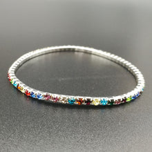 Load image into Gallery viewer, 2017 Real Womens Look Stunning Diamante Rhinestone Anklet Ankle Chain For Proms Parties Or Weddings For The Bride Bridesmaid