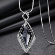 Load image into Gallery viewer, Meyfflin Long Necklaces &amp; Pendants for Women Collier Femme Geometric Statement Colar Maxi Fashion Crystal Jewelry Bijoux 2019