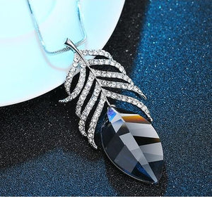 Meyfflin Long Necklaces & Pendants for Women Collier Femme Geometric Statement Colar Maxi Fashion Crystal Jewelry Bijoux 2019