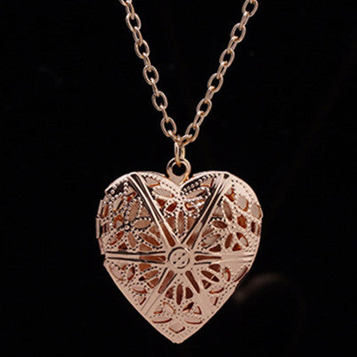 N830 Hollow Heart Pendant Necklaces Fashion Jewelry LOVE Collares Geometric Charm Necklace Bijoux NEW Arrival 2018