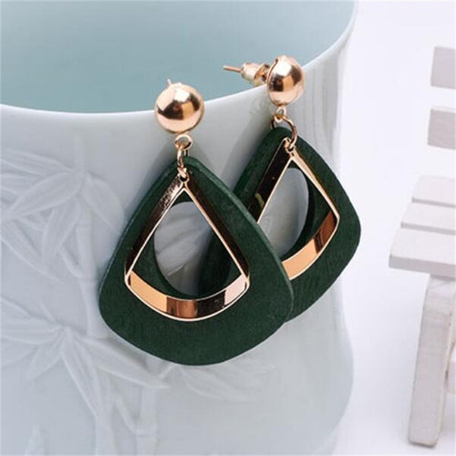 vintage 2017 women's fashion statement earring earrings for wedding party Christmas gift wholesale