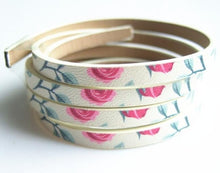 Load image into Gallery viewer, 1 Meter Chinoiserie Flat Flower PU Leather Cord For Bracelet Necklace Anklet Making Rope DIY Fashion Jewelry Findings 5*2mm