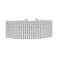 Load image into Gallery viewer, Women Full Shining Crystal Rhinestone Choker Necklace