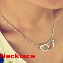 Load image into Gallery viewer, N2039 Handcuff Pendant Necklace For Women Men Steampunk Fashion Jewelry Lover's Collares FREEDOM Valentine's Day Gift HOT 2018
