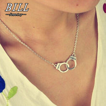 Load image into Gallery viewer, N2039 Handcuff Pendant Necklace For Women Men Steampunk Fashion Jewelry Lover's Collares FREEDOM Valentine's Day Gift HOT 2018