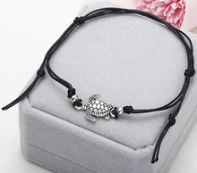 Load image into Gallery viewer, NS37 Summer Beach Turtle Shaped Charm Rope String Anklets For Women Ankle Bracelet Woman Sandals On the Leg Chain Foot Jewelry