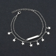 Load image into Gallery viewer, MissCyCy Boho Style Star Anklet Fashion Multilayer Foot Chain 2018 New Ankle Bracelet for Women Beach Accessories Gift