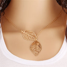 Load image into Gallery viewer, Hot Fashion Gold Color Multilayer Coin Tassels Lariat Bar Necklaces Beads Choker Feather Pendants Necklaces For Women Bijoux