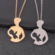 Load image into Gallery viewer, Charming Baby Mother Necklace Fashion Daughter Son Child Family Love Pendant Necklace Shellhard Jewelry Accessories