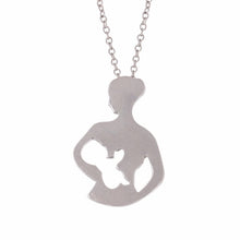 Load image into Gallery viewer, Charming Baby Mother Necklace Fashion Daughter Son Child Family Love Pendant Necklace Shellhard Jewelry Accessories