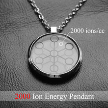 Load image into Gallery viewer, LITTLE FROG 2000CC High Ion Bio Chi Quantum Pendant Scalar Energy With Stainless Steel Necklace Chain 30027