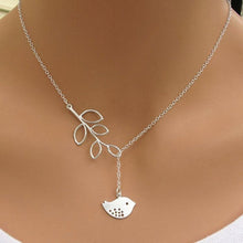 Load image into Gallery viewer, New Fashion Corss Jewelry Leaves Bird Pendant Necklace Maxi Statement Necklace Chokers Necklace For Women 2018 Jewelry Bijoux