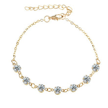 Load image into Gallery viewer, 2018 Fashion Crystal Anklets For Women Gold Silver Color Boho Anklet Bracelet on the Leg Foot Bracelets Bohemian Jewelry New