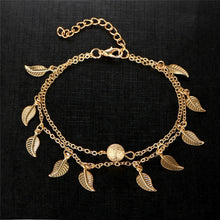 Load image into Gallery viewer, 2018 Fashion Crystal Anklets For Women Gold Silver Color Boho Anklet Bracelet on the Leg Foot Bracelets Bohemian Jewelry New