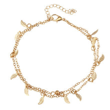 Load image into Gallery viewer, 2018 Fashion Crystal Anklets For Women Gold Silver Color Boho Anklet Bracelet on the Leg Foot Bracelets Bohemian Jewelry New
