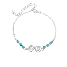 Load image into Gallery viewer, 2018 Fashion Crystal Anklets For Women Gold Silver Color Boho Anklet Bracelet on the Leg Foot Bracelets Bohemian Jewelry New