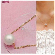 Load image into Gallery viewer, x3 Hot Sale Elegant Lady Fashion Imitation Pearl Pendant Necklaces For Women Concise Clavicle Chain Necklaces Excellent Jewelry