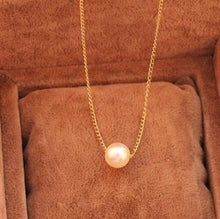 Load image into Gallery viewer, x3 Hot Sale Elegant Lady Fashion Imitation Pearl Pendant Necklaces For Women Concise Clavicle Chain Necklaces Excellent Jewelry