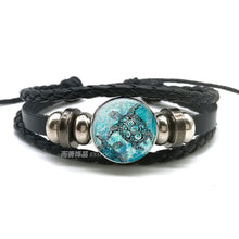 Load image into Gallery viewer, Sea Turtle Bracelet Sea Turtle Octopus Dolphin Starfish Glass Beads Button Bracelet Anklet Punk Style Men Women Fashion