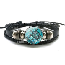Load image into Gallery viewer, Sea Turtle Bracelet Sea Turtle Octopus Dolphin Starfish Glass Beads Button Bracelet Anklet Punk Style Men Women Fashion