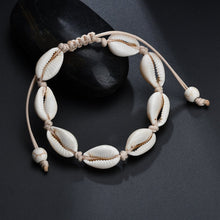 Load image into Gallery viewer, Terreau Kathy Anklets for Women shell Foot Jewelry Summer Beach Barefoot Bracelet ankle on leg  Ankle strap Bohemian Accessories
