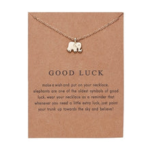 Load image into Gallery viewer, Fashion Elegant Animal Necklace Elephant Dragonfly Butterfly Flower Necklaces Vintage Necklace Pendant Charm Women Friend Gift