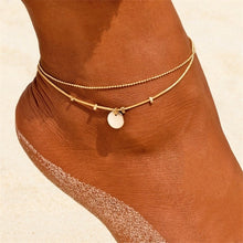 Load image into Gallery viewer, KISSWIFE 2018 Boho Opal Female Anklets Barefoot Crochet Sandals Foot Jewelry Leg New Anklets On Foot Ankle Bracelets For Women
