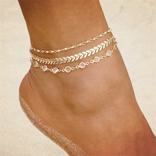 Load image into Gallery viewer, KISSWIFE 2018 Boho Opal Female Anklets Barefoot Crochet Sandals Foot Jewelry Leg New Anklets On Foot Ankle Bracelets For Women