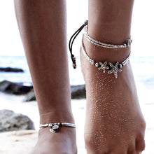 Load image into Gallery viewer, Miss JQ 3pcs/set New Fashion Infinite Anklet Foot Chain For Woman Summer Ankle Bracelet Charm 2 Color Anklets Foot Beach Jewelry