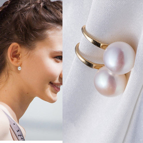 New ladies fashion simple simulation pearl earrings quality bride earrings jewelry wholesale