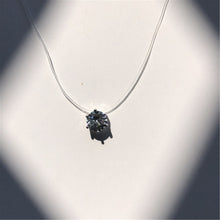 Load image into Gallery viewer, SUMENG Female Transparent Fishing Line Necklace Silver Invisible Chain Necklace Women Rhinestone Choker Necklace Collier Femme