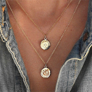 KISSWIFE Bohemian Fashion Women Necklaces&Pendants 3 Multi Layer Necklace Tassel Charm Bar Statement Necklace For Women Sweater