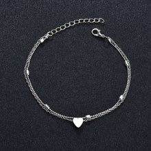 Load image into Gallery viewer, Miss JQ New Heart Pendant Anklets Barefoot Sandals Foot Jewelry Fashion Anklets On Foot Ankle Bracelets For Women bisuteria