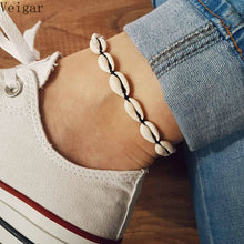 Load image into Gallery viewer, New Anklets for Women Shell Foot Jewelry Summer Beach Barefoot Bracelet Ankle on Leg Female Ankle Strap Bohemian Accessories