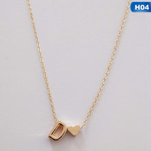 Load image into Gallery viewer, Fashion Tiny Dainty Heart Initial Necklace Personalized Letter Necklace Name Jewelry For Women Accessories Girlfriend Gift