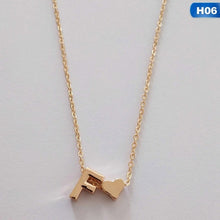 Load image into Gallery viewer, Fashion Tiny Dainty Heart Initial Necklace Personalized Letter Necklace Name Jewelry For Women Accessories Girlfriend Gift