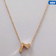 Load image into Gallery viewer, Fashion Tiny Dainty Heart Initial Necklace Personalized Letter Necklace Name Jewelry For Women Accessories Girlfriend Gift