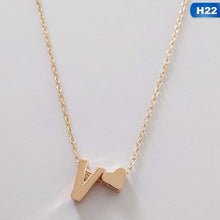 Load image into Gallery viewer, Fashion Tiny Dainty Heart Initial Necklace Personalized Letter Necklace Name Jewelry For Women Accessories Girlfriend Gift