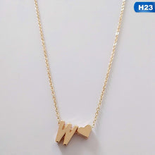Load image into Gallery viewer, Fashion Tiny Dainty Heart Initial Necklace Personalized Letter Necklace Name Jewelry For Women Accessories Girlfriend Gift