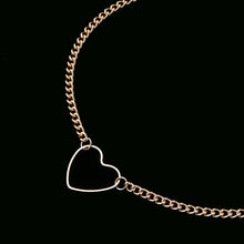 Load image into Gallery viewer, NK218 Hollow Heart Choker Necklaces For Women Clavicle Colar Statement Necklace Collares Heart Dainty Pendant Necklace Gift