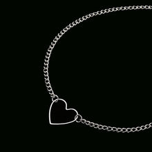 Load image into Gallery viewer, NK218 Hollow Heart Choker Necklaces For Women Clavicle Colar Statement Necklace Collares Heart Dainty Pendant Necklace Gift