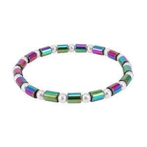 Weight Loss Magnet Anklet Colorful Stone Magnetic Therapy Bracelet Anklet Weight Loss Product Slimming Health Care Jewelry