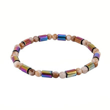 Load image into Gallery viewer, Weight Loss Magnet Anklet Colorful Stone Magnetic Therapy Bracelet Anklet Weight Loss Product Slimming Health Care Jewelry