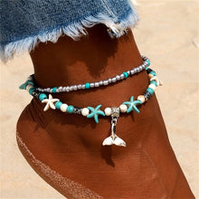 Load image into Gallery viewer, KISSWIFE Ankle Chain Pineapple Pendant Anklet Beaded 2018 Summer Beach Foot Jewelry Fashion Style Anklets for Women