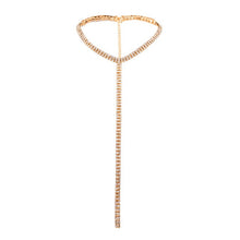 Load image into Gallery viewer, 2019 Hot Selling Rhinestone Choker Crystal Gem Luxury Chokers Collar Chocker Chunky Y necklace Women jewelry Accessories