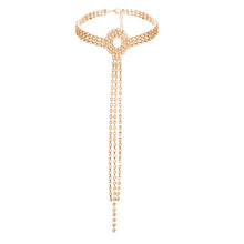 Load image into Gallery viewer, 2019 Hot Selling Rhinestone Choker Crystal Gem Luxury Chokers Collar Chocker Chunky Y necklace Women jewelry Accessories